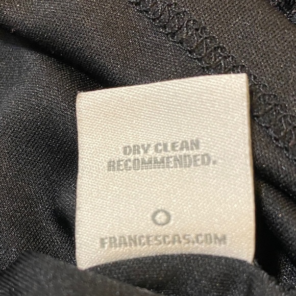 Francesca’s Black Lace Dress with Cutouts at Shoulders/Waist/Hem Large - Picture 11 of 11